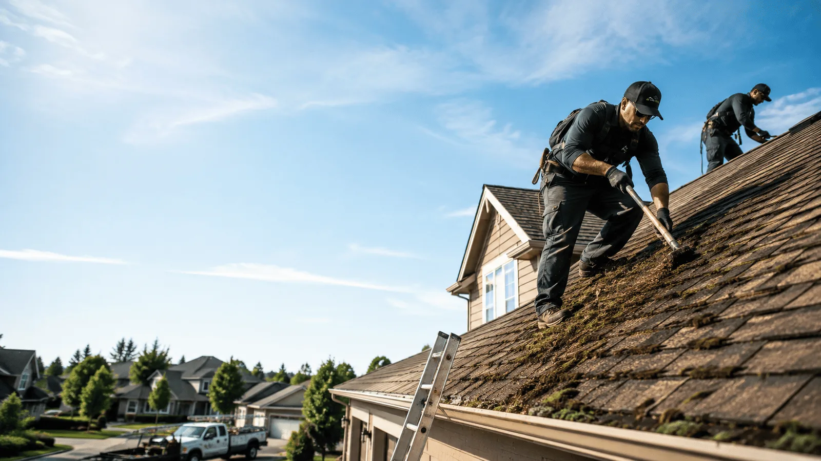Roof Moss Removal in Stotts City, MO near me